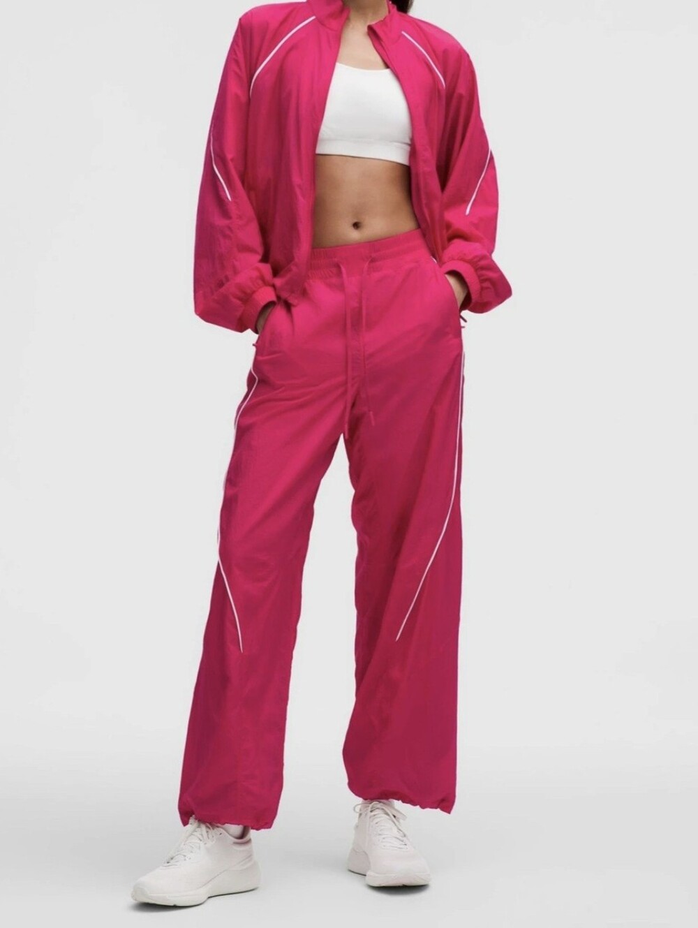Lululemon Women's Hot Pink Track Pants and Lightweight Athletic Joggers